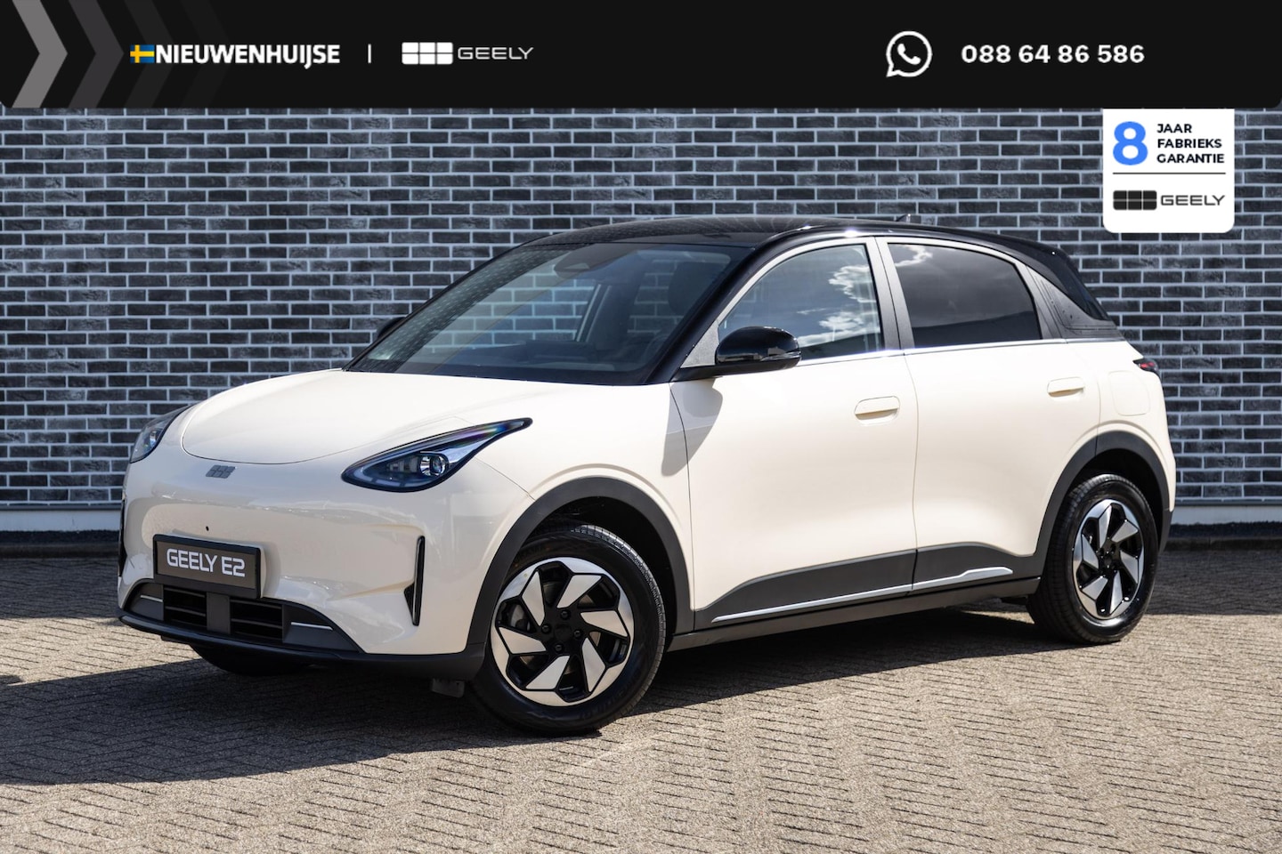 Geely E2 - Ultra 47 kWh | 345km WLTP | 80kW Snelladen | Two-Tone | 540 Graden Camera | Keyless Entry - AutoWereld.nl