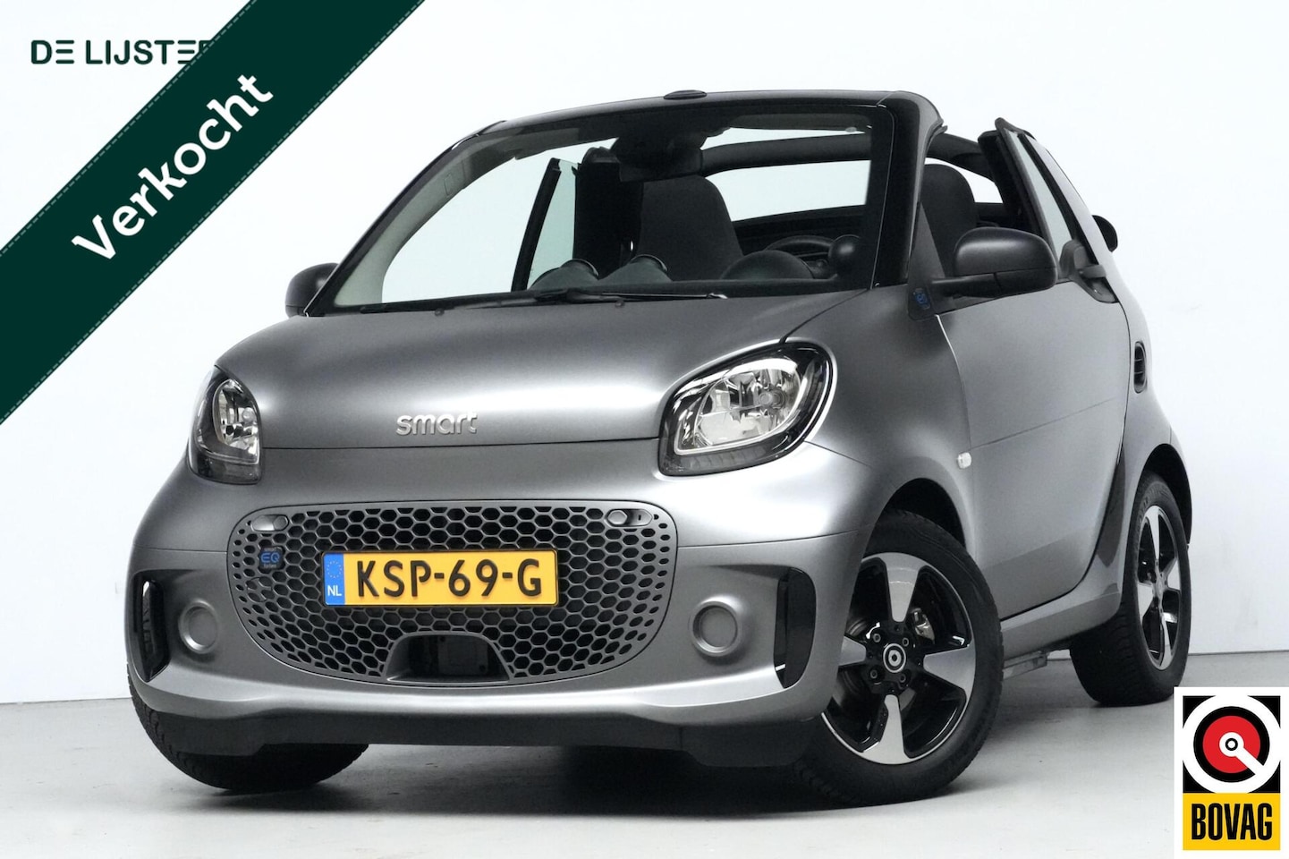 Smart Fortwo cabrio - EQ Comfort | SOH 92,2 % | CarPlay | Cruise | Pdc | Climate | Led | Dealer onderhouden | - AutoWereld.nl
