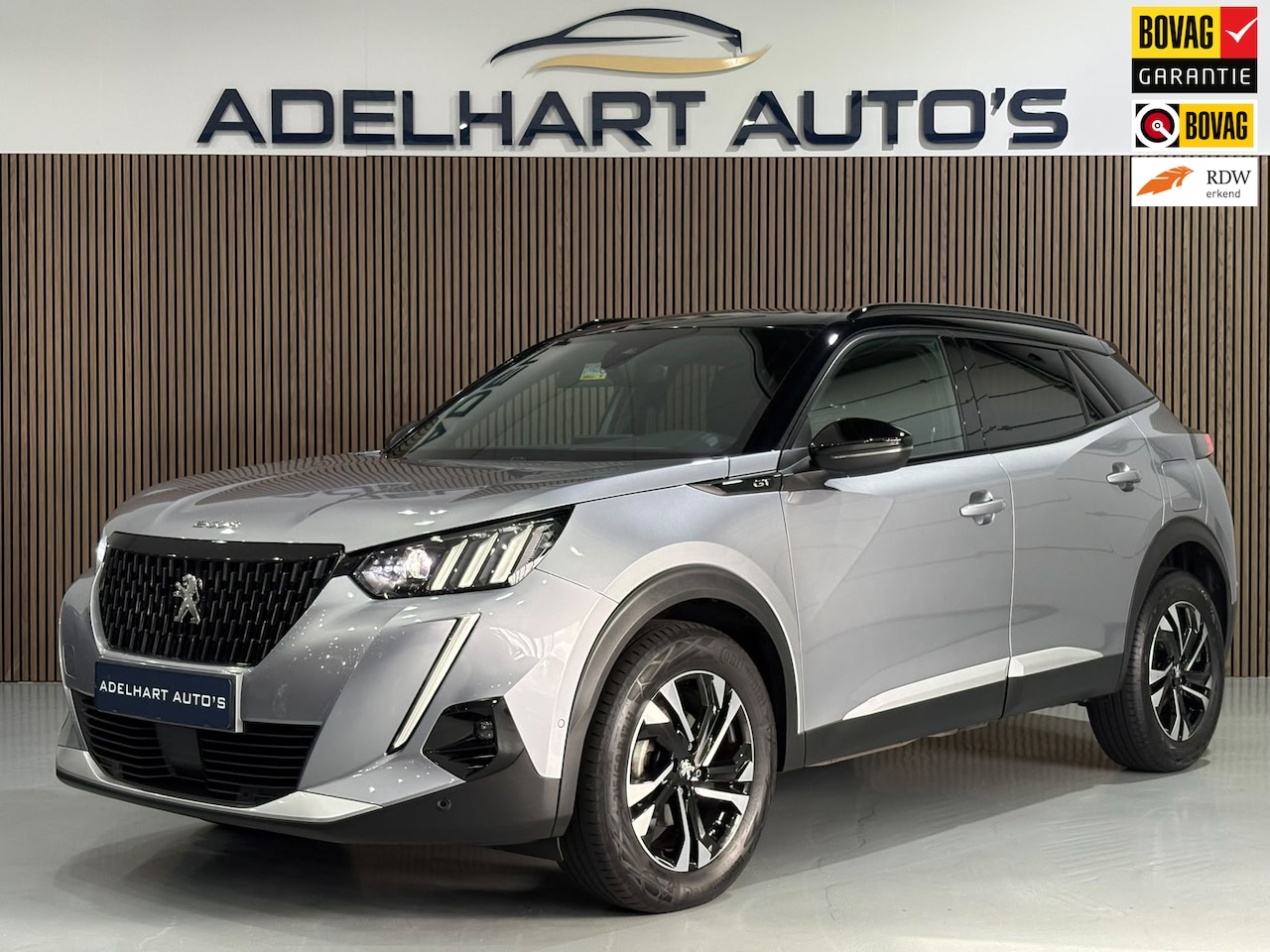 Peugeot 2008 - 1.2 PureTech 130 GT Automaat / Navigatie full map / Camera / Lederen interieur / etc… - AutoWereld.nl