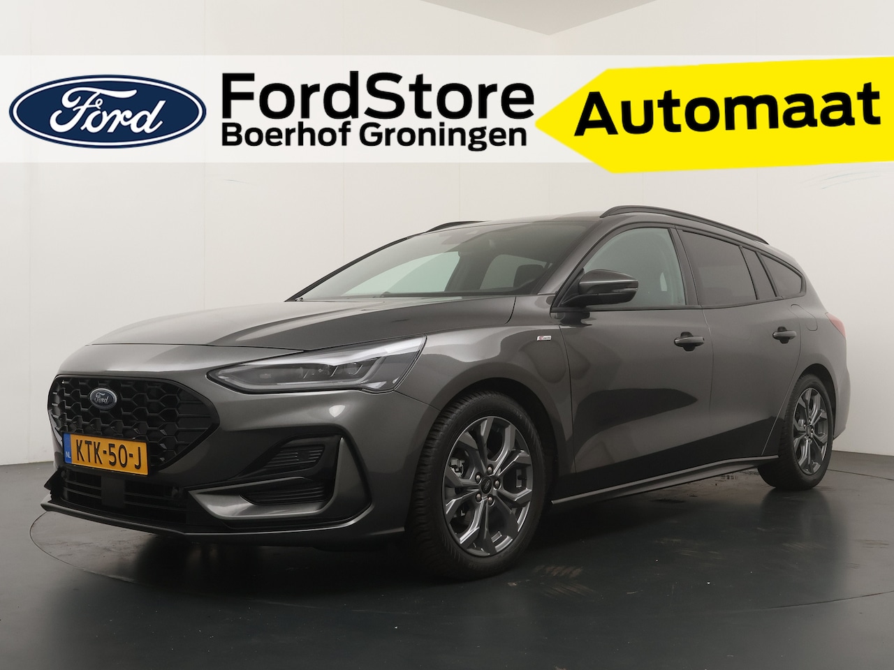 Ford Focus Wagon - EcoBoost Hybrid 155 pk ST Line X | Winter Pack | Matrix LED | Adapt. Cruise | AGR Stoel | - AutoWereld.nl