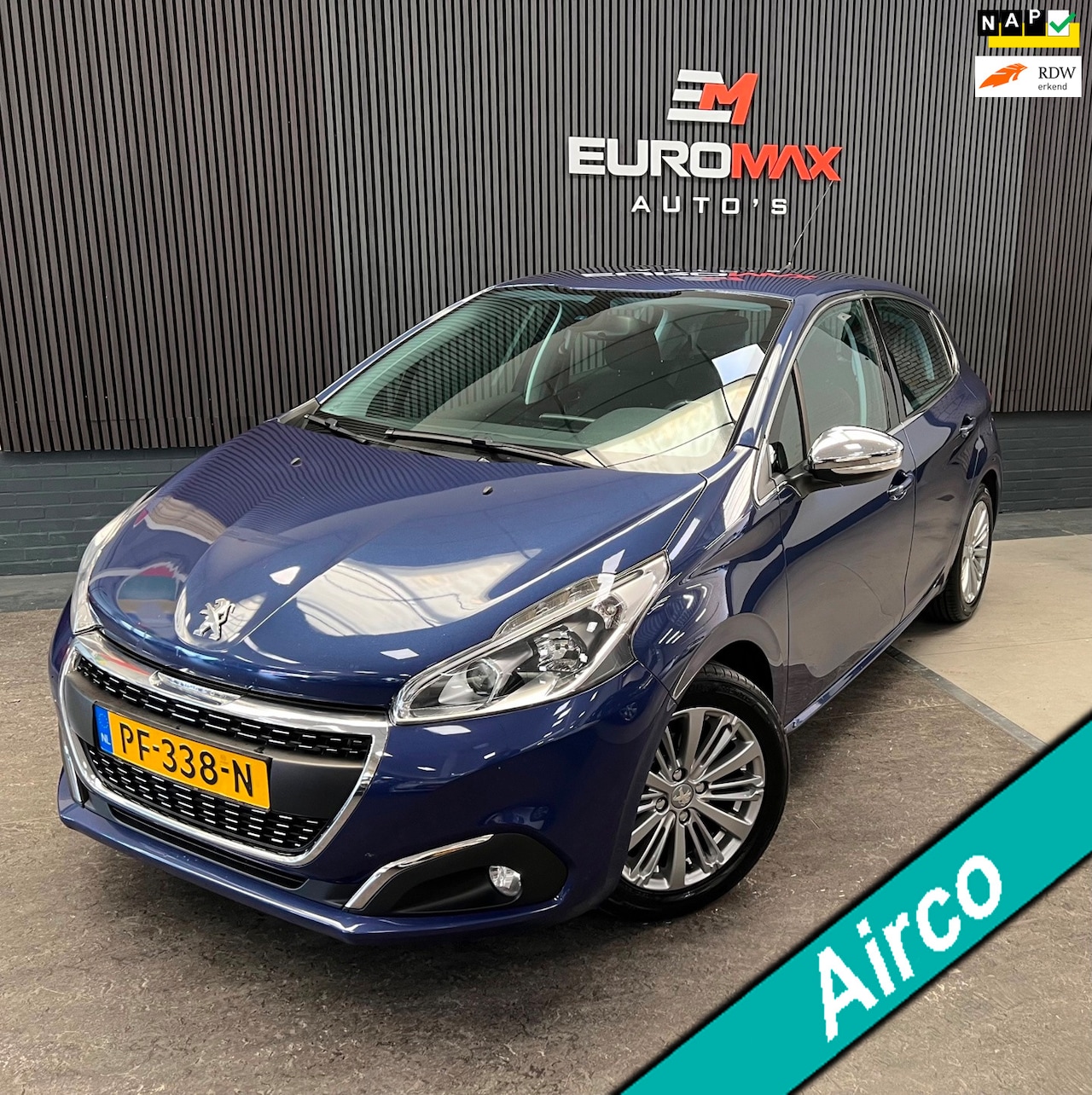 Peugeot 208 - 1.2 PureTech Blue Lease Executive - 2e eigenaar - Goed onderhouden - NAP - NAV - Airco - C - AutoWereld.nl