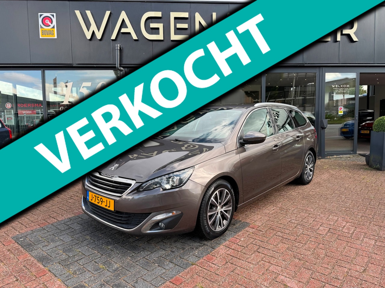 Peugeot 308 SW - 1.2 PureTech Blue Lease Premium NAVI|Cruise - AutoWereld.nl