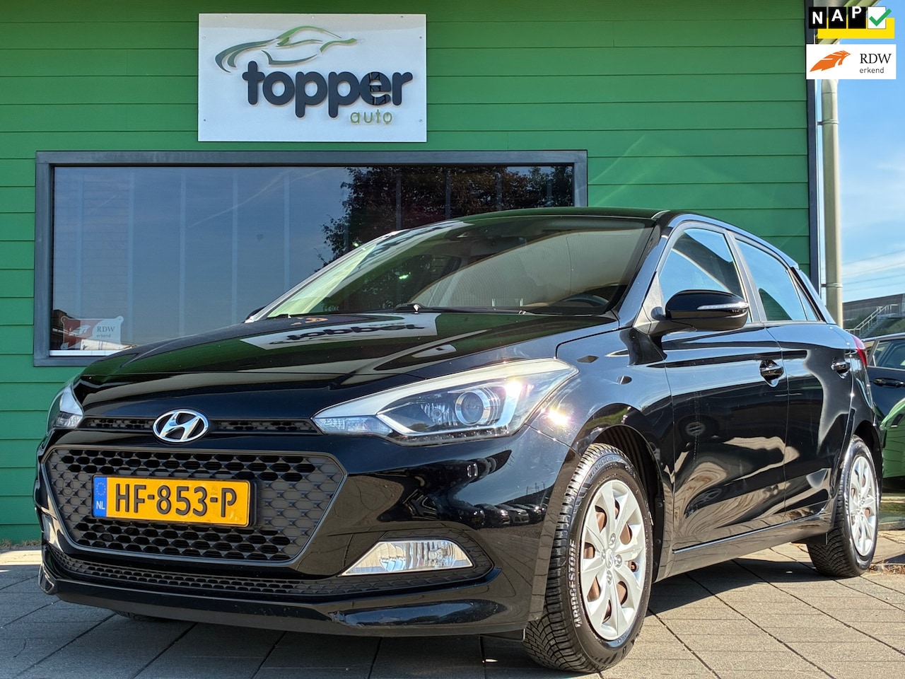 Hyundai i20 - 1.2 HP i-Motion|2e Eigenaar|Airco|CruiseControl|Elektr.ramen|NAP|Nieuwe APK|PDC| - AutoWereld.nl