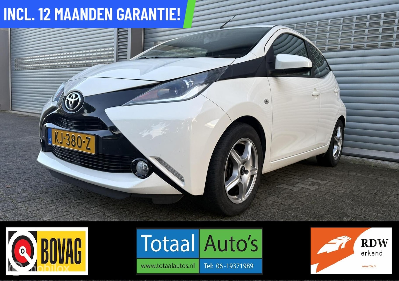 Toyota Aygo - 1.0 VVT-i x-Wave*P-CAM*NEDERLANDS*OPEN DAK - AutoWereld.nl