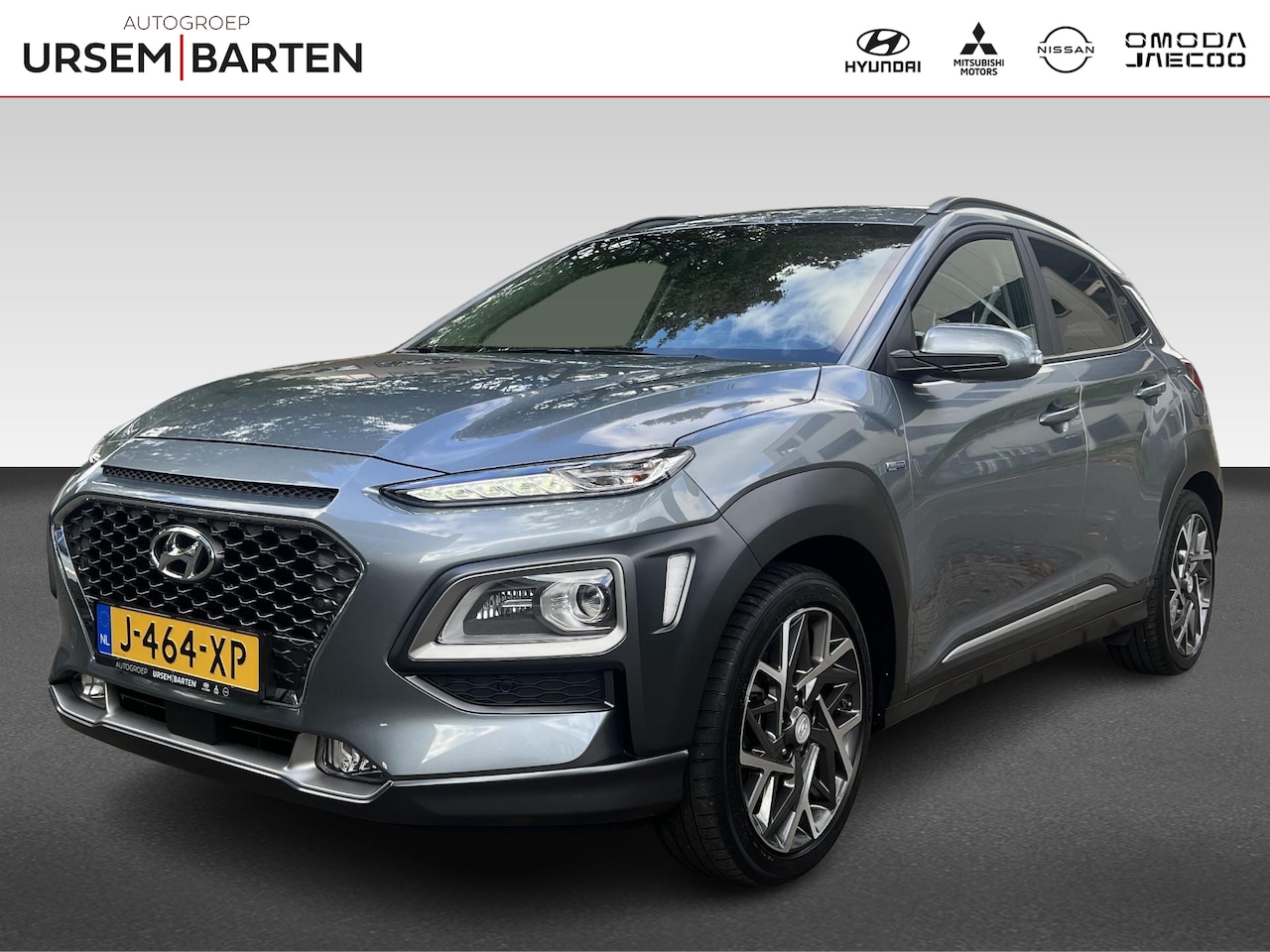 Hyundai Kona - 1.6 GDI HEV Premium | Trekhaak | Achteruitrijcamera | Airco (automatisch) | Apple Carplay/ - AutoWereld.nl