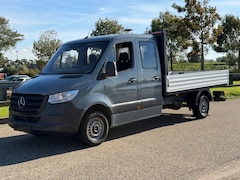 Mercedes-Benz Sprinter - 317CDI Dubbelcabine Openlaadbak ( 3, 40 L ) Airco Cruisecontrol BPM VRIJ EURO 6