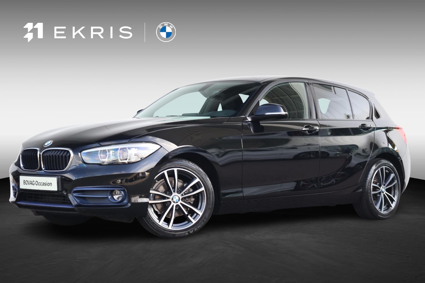 BMW 1-serie - 118i Edition Sport Line Shadow Executive | PDC | Climate Control | Navigatie | Hifi | 17'' - AutoWereld.nl