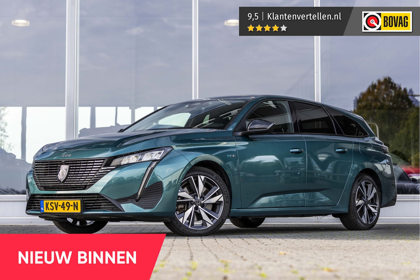 Peugeot 308 SW - 1.6 Plug-in Hybrid 180 Allure | SOH 99,75% | Carplay | Adapt. CC - AutoWereld.nl