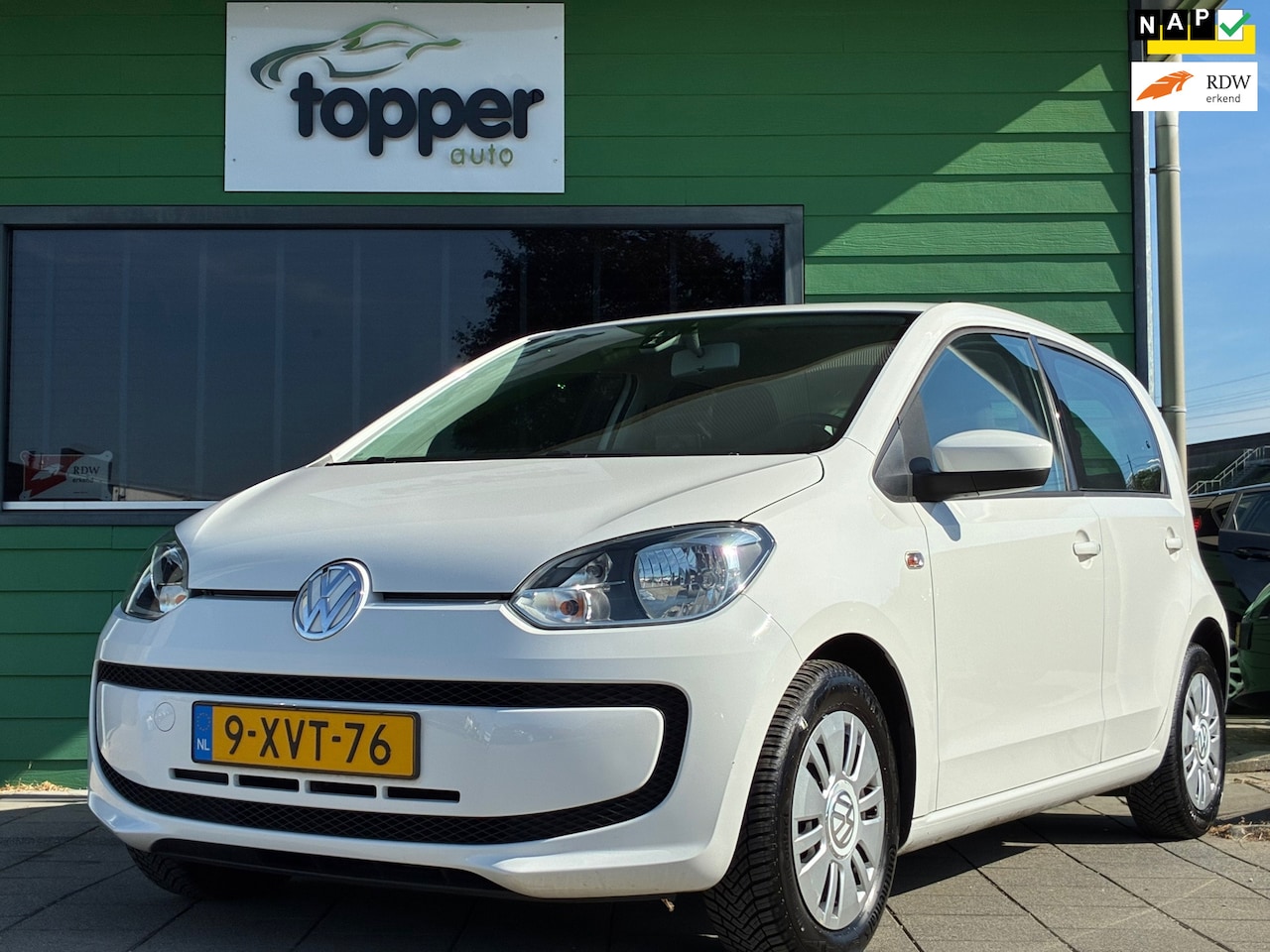 Volkswagen Up! - 1.0 move up! BlueMotion|2e Eigenaar|Navigatie|Airco|Elektr.ramen|NAP|Nieuwe APK|Dealer Ond - AutoWereld.nl
