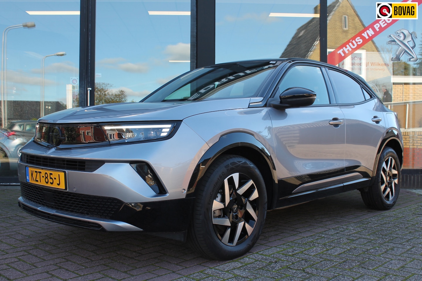 Opel Mokka - 1.2 Turbo Hybrid GS Zwarte hemel/Adaptive cruise/LMV! - AutoWereld.nl