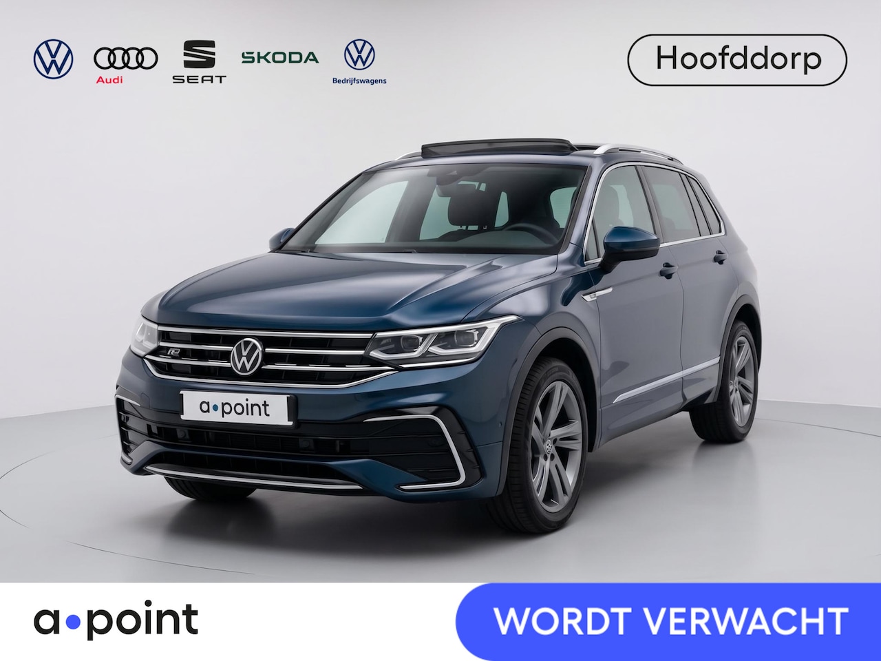 Volkswagen Tiguan - 1.4 TSI eHybrid R-Line Business 245 pk Automaat (DSG) | Navigatie | Panoramadak | Trekhaak - AutoWereld.nl