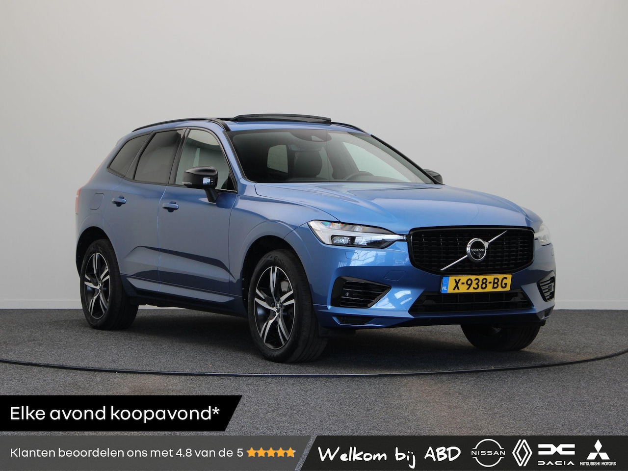 Volvo XC60 - 2.0 Recharge T8 AWD R-Design | Schuifkantel dak | Elektrische stoelen | 1ste Eigenaar | 85 - AutoWereld.nl