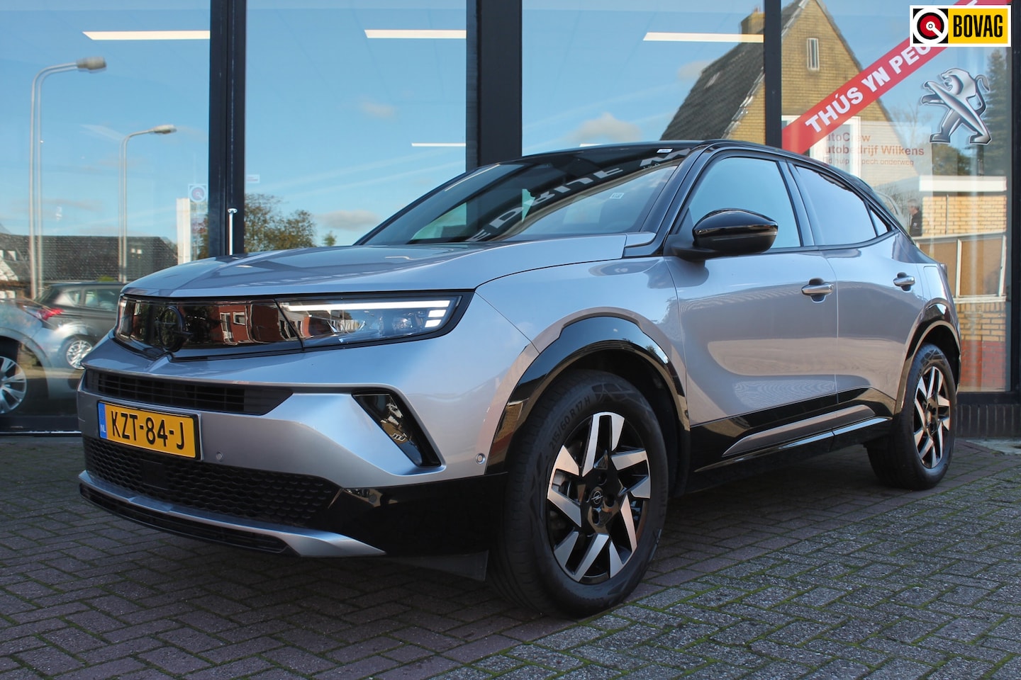 Opel Mokka - 1.2 Turbo Hybrid GS Zwarte hemel/Adaptive cruise/Led/Navi/LMV - AutoWereld.nl