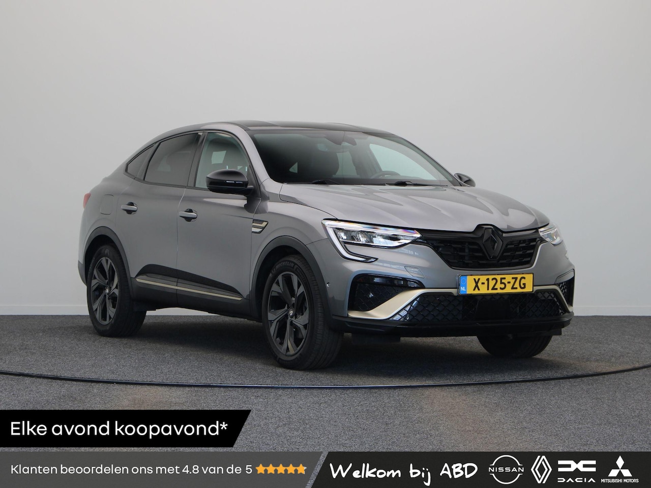 Renault Arkana - E-Tech hybrid 145pk E-Tech engineered | Trekhaak | Lederen bekleding | Elek. stoelen | Sto - AutoWereld.nl