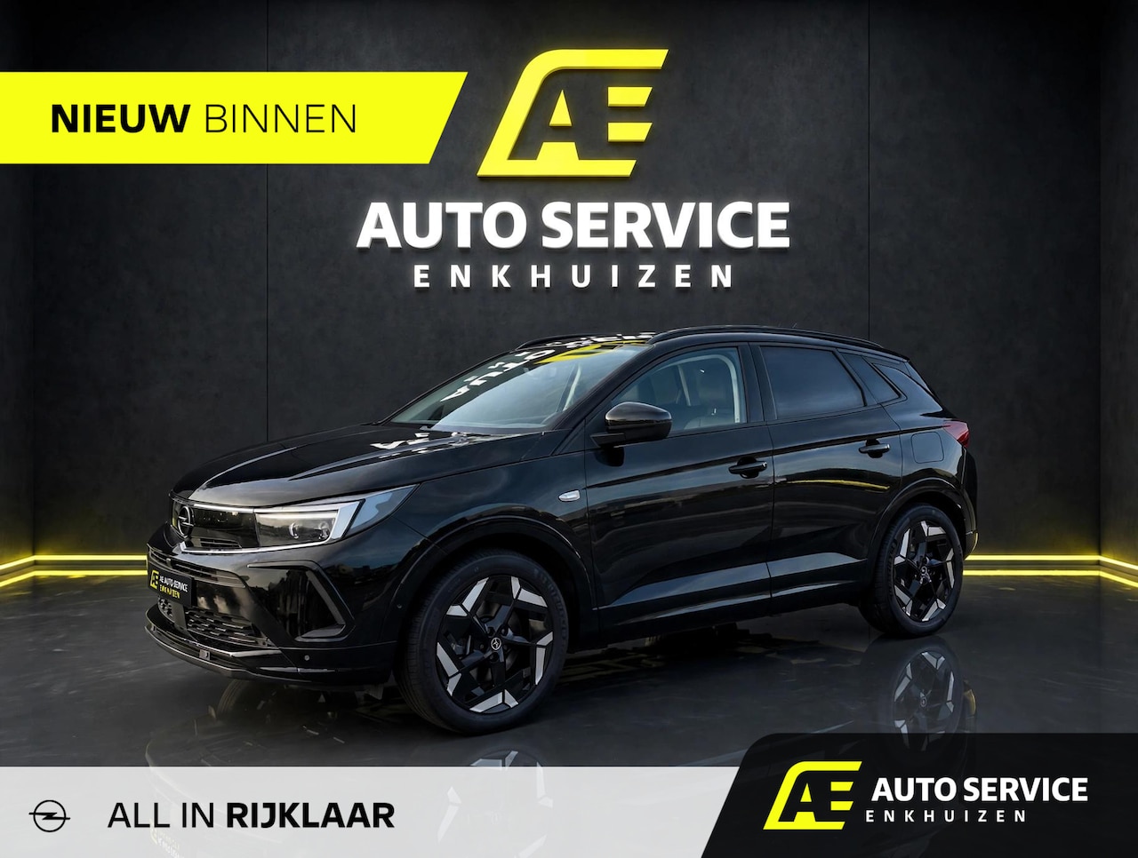 Opel Grandland - 1.6 Turbo Plug-In Hybrid 4x4 GSe Rijklaar! | 300pk! 4x4 | Lederen bekleding met stoelkoeli - AutoWereld.nl