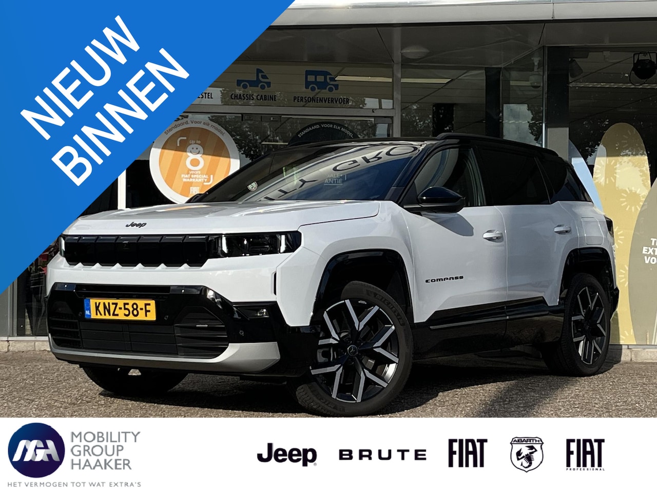Jeep Compass - 1.6 e-Hybrid Plug-In First Edition | Schuif-kanteldak | Stoelmassage | Adaptive cruise con - AutoWereld.nl