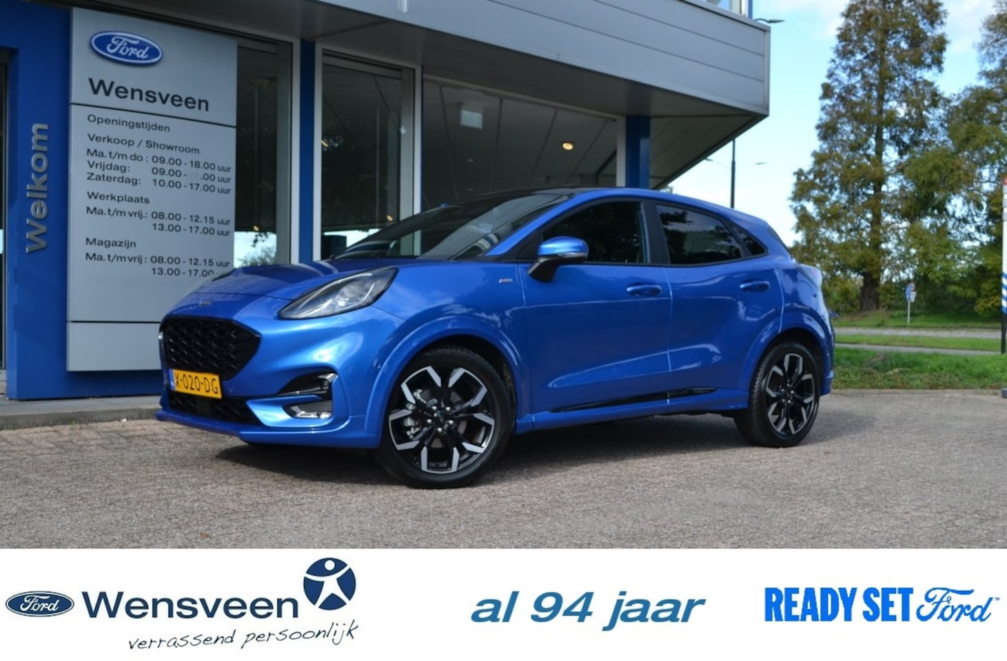 Ford Puma - 1.0T 125pk ECOBOOST Hybris ST-Line X AUT | panoramadak, winter pack, trekhaak - AutoWereld.nl