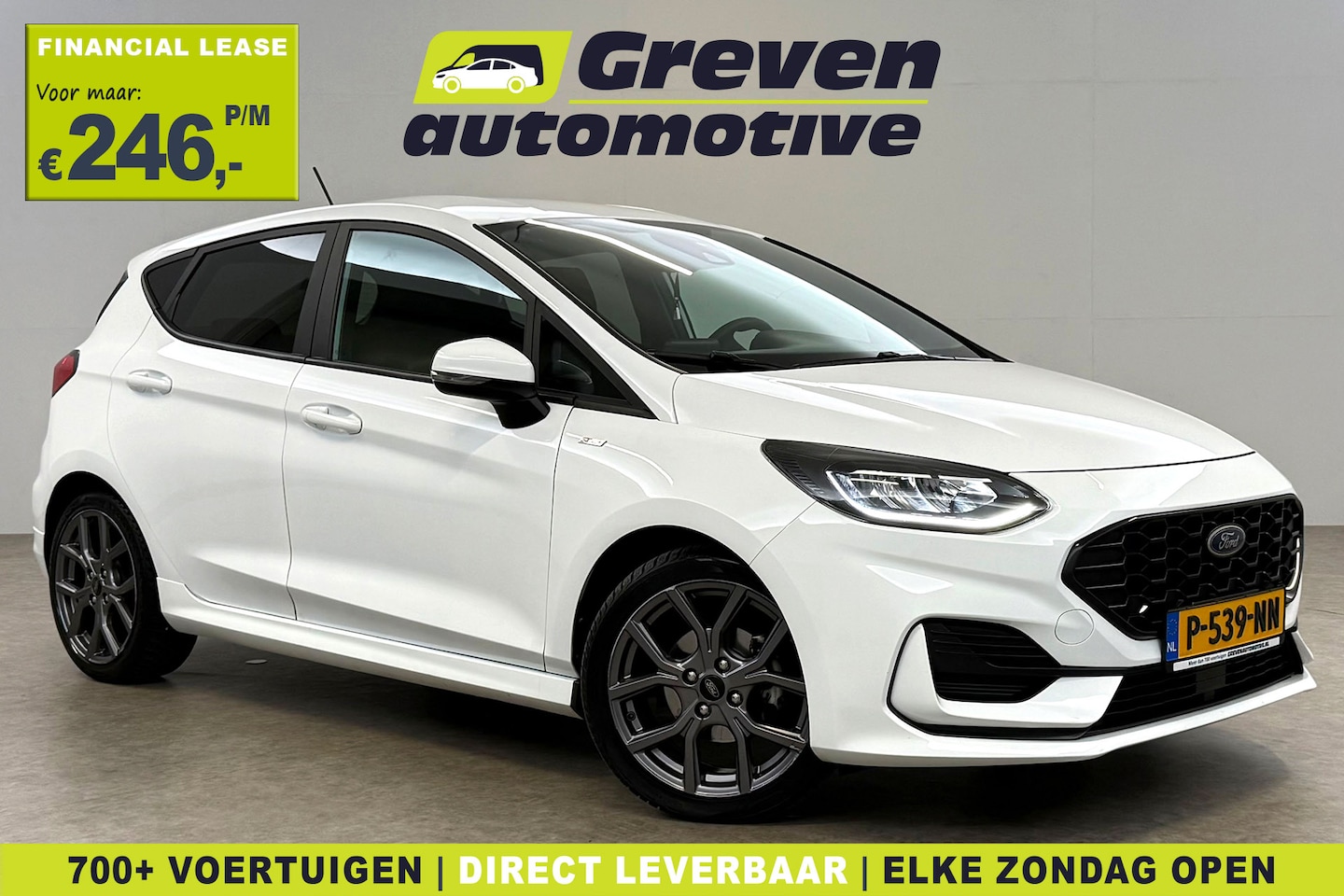 Ford Fiesta - 1.0 EcoBoost Hybrid ST-Line | Cruise | Carplay | Clima | Stoel/Stuurverw. | Parkeersens. | - AutoWereld.nl