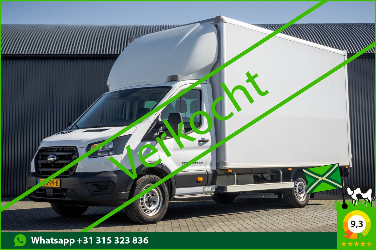Ford Transit - 2.0 TDCI | Bakwagen met Laadklep | Zijdeur | NL Auto | Euro 6 | 130 PK | Airco | Cruise - AutoWereld.nl
