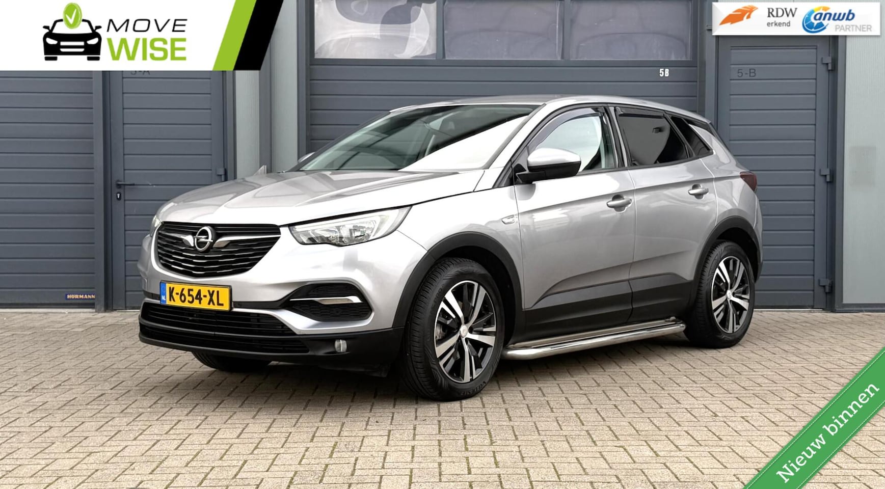 Opel Grandland X - 1.2 - 130pk | Automaat | LAGE KM ! | Trekhaak | DB Riem v.v. ! | BJ. 2019 | Carplay | - AutoWereld.nl