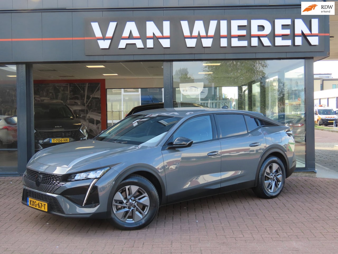 Peugeot 408 - 1.6 HYbrid 180 PK Allure Camera 360 Adap Cruise Winterpack LED Navi - AutoWereld.nl
