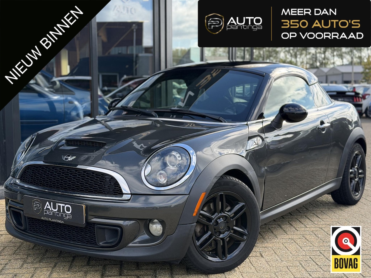 MINI Cooper S - Coupé 1.6 Chili 184PK | Airco | LETOP: Schade Linker zijkant + Deukjes in Motorkap | APK t - AutoWereld.nl