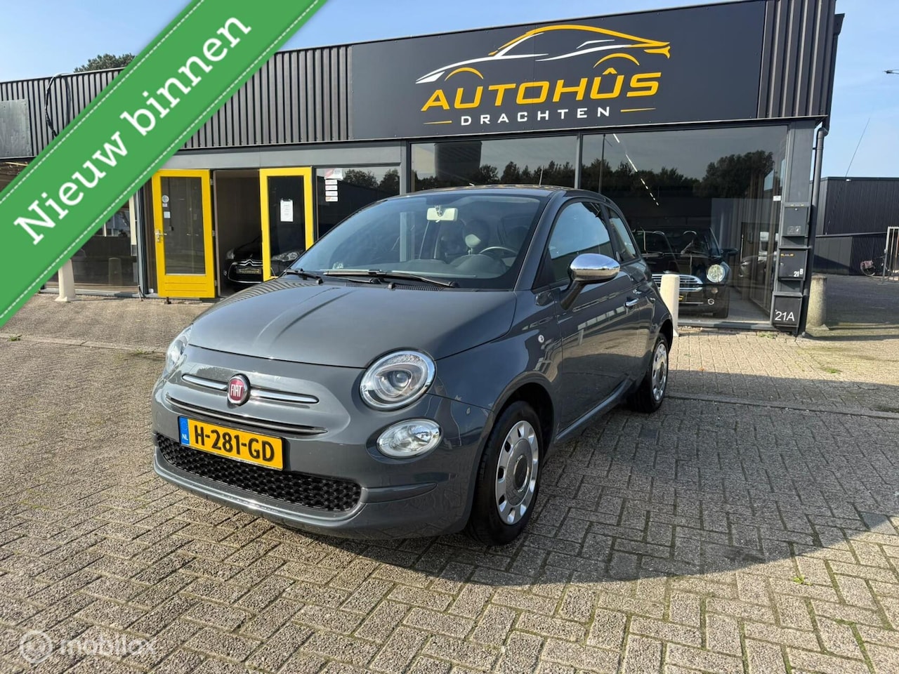 Fiat 500 - 1.2 Lounge navi cruise el ramen 83183 km - AutoWereld.nl