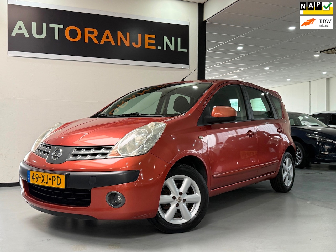 Nissan Note - 1.6 Acenta-Automaat-Cruise-Clima-APK-NAP!! - AutoWereld.nl