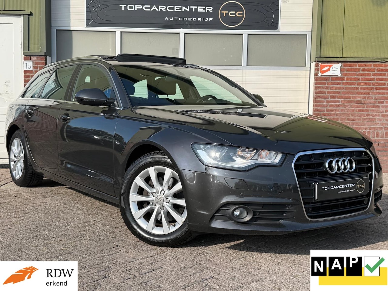Audi A6 Avant - 2.0 TFSI Bus./PANO/LEER/STOELV/TREKH/APK/NAP - AutoWereld.nl