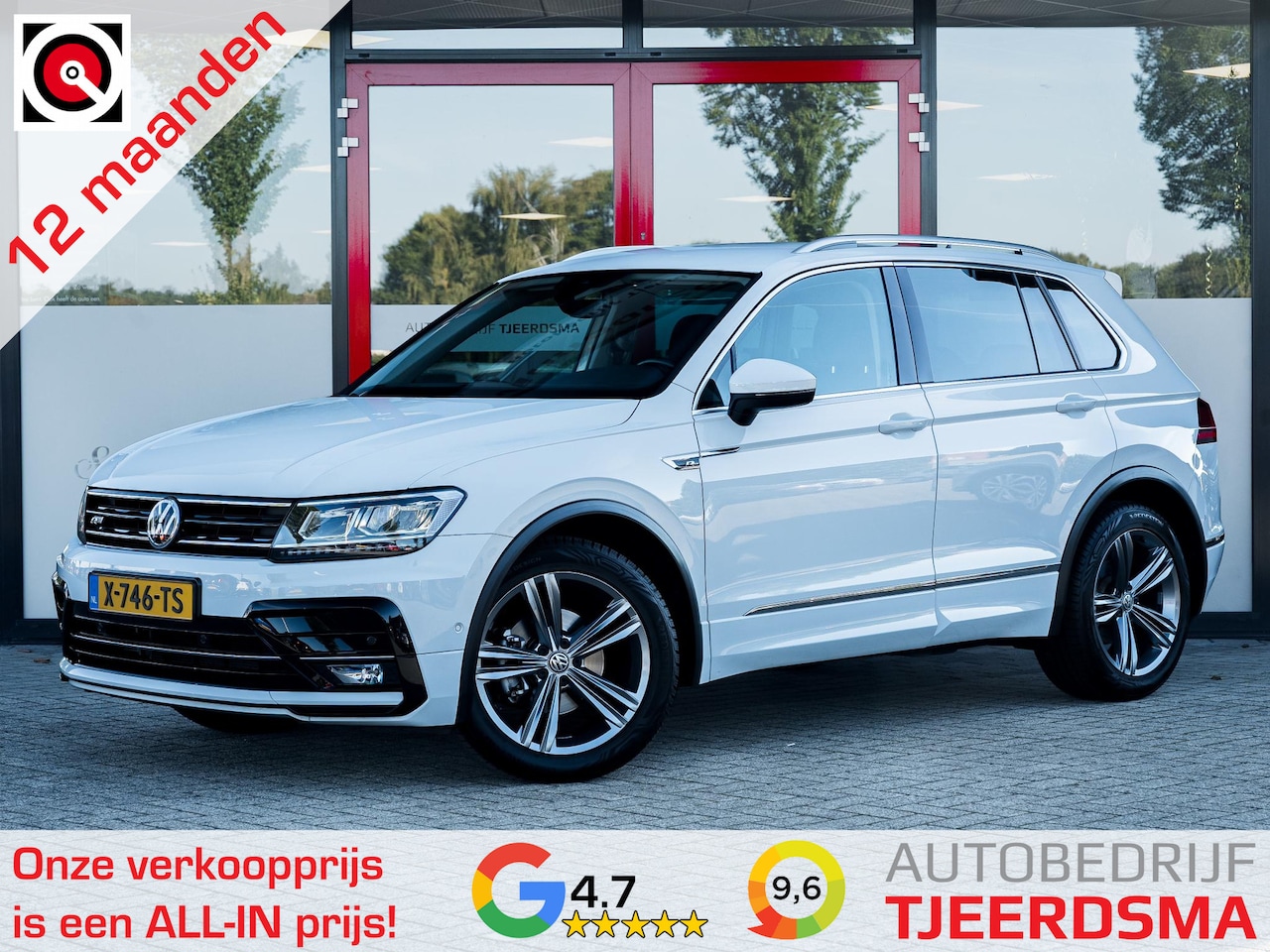 Volkswagen Tiguan - 1.5 TSI ACT Highline Business R | R-Line | Trekhaak | Navigatie | Stoelverwarming | Apple - AutoWereld.nl