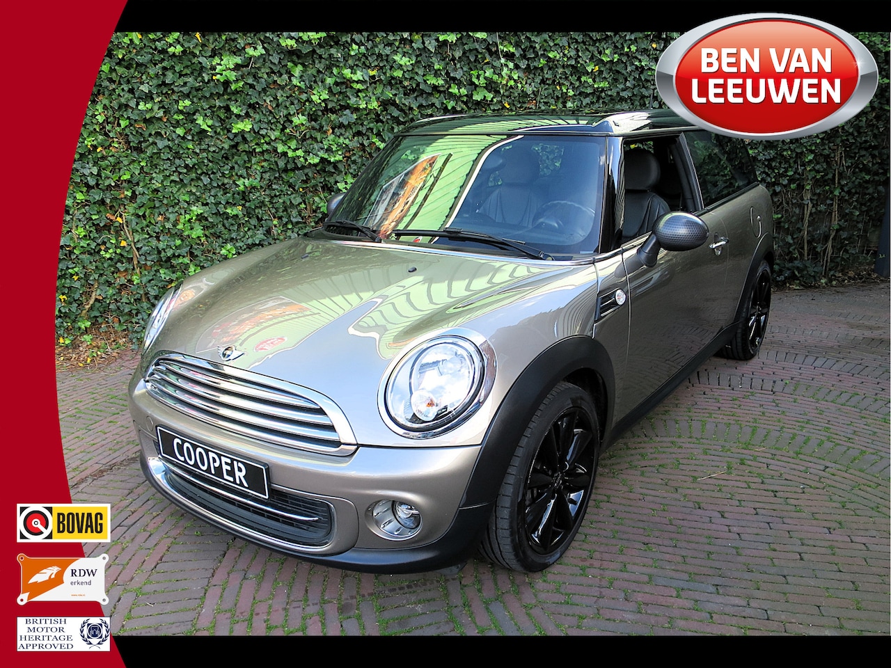 MINI Clubman - 1.6 Cooper Business Line R55 LCI NL-auto, Leder, Pano, Navi, Cruis, 17" - AutoWereld.nl