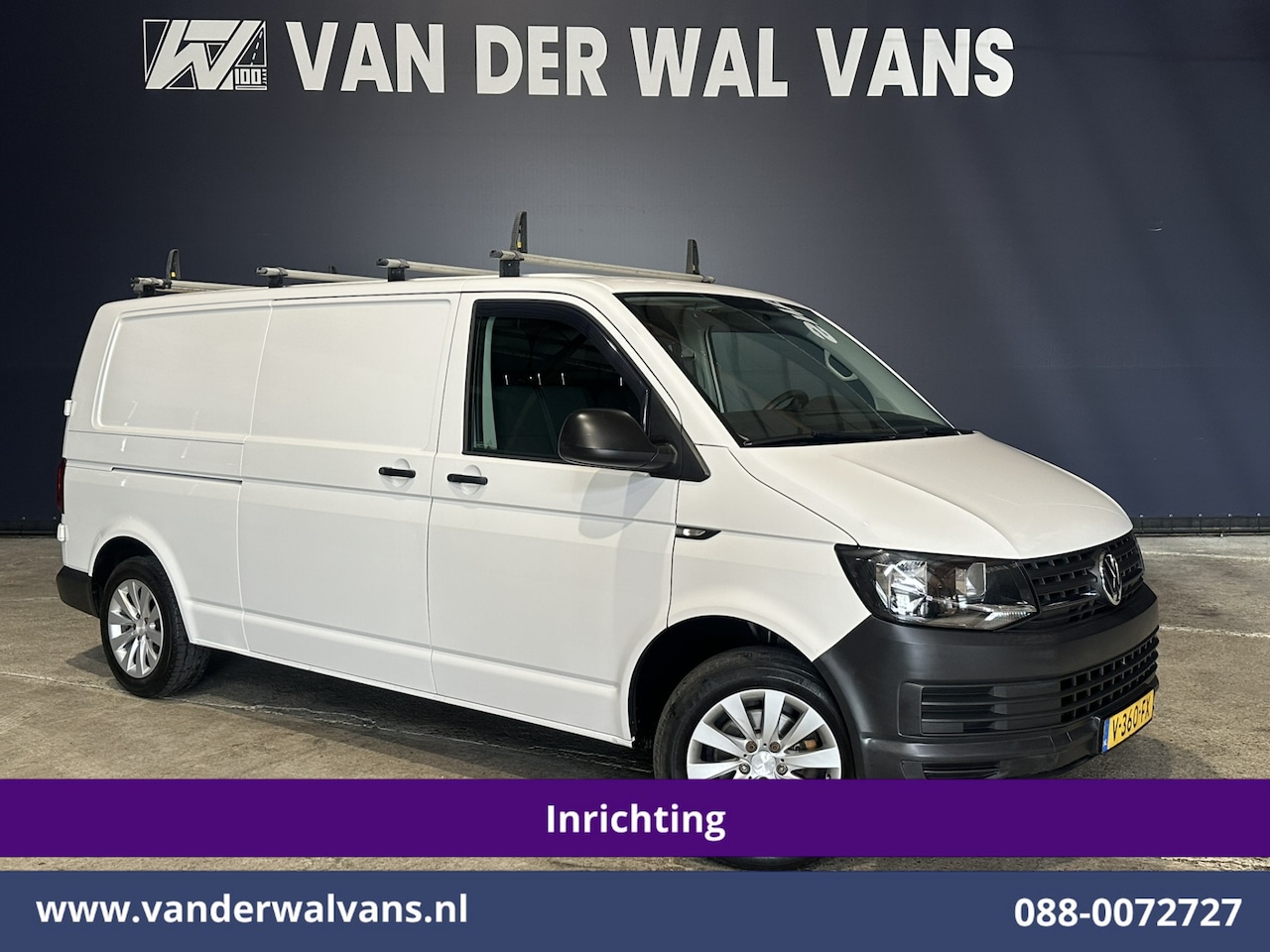 Volkswagen Transporter - 2.0 TDI L1H1 Inrichting Euro6 Airco | Navigatie | Apple Carplay | Cruisecontrol | LM Velge - AutoWereld.nl