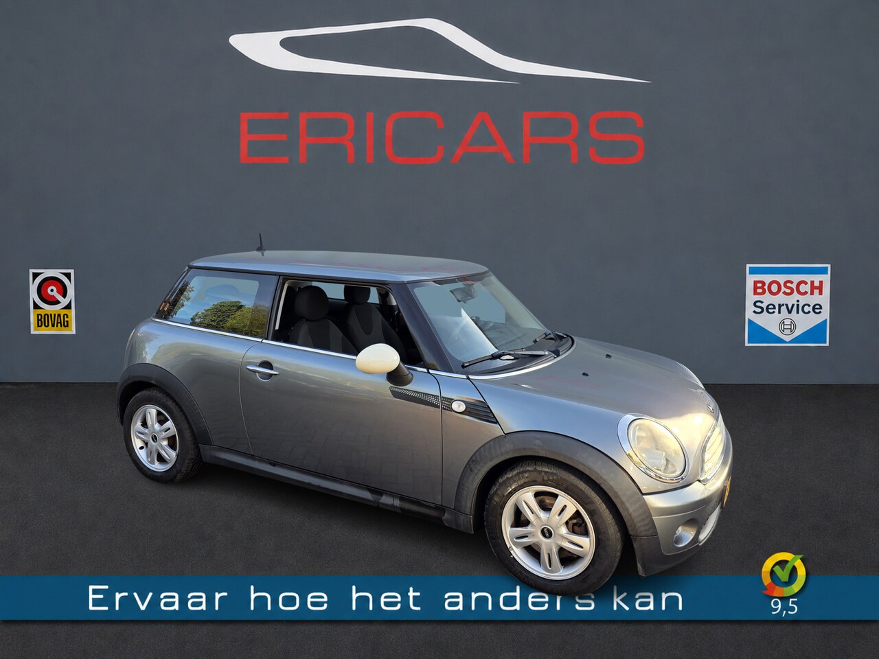 MINI 3-Deurs - 1.6 One MINIMALIST MF STUUR AIRCO CV LM - AutoWereld.nl