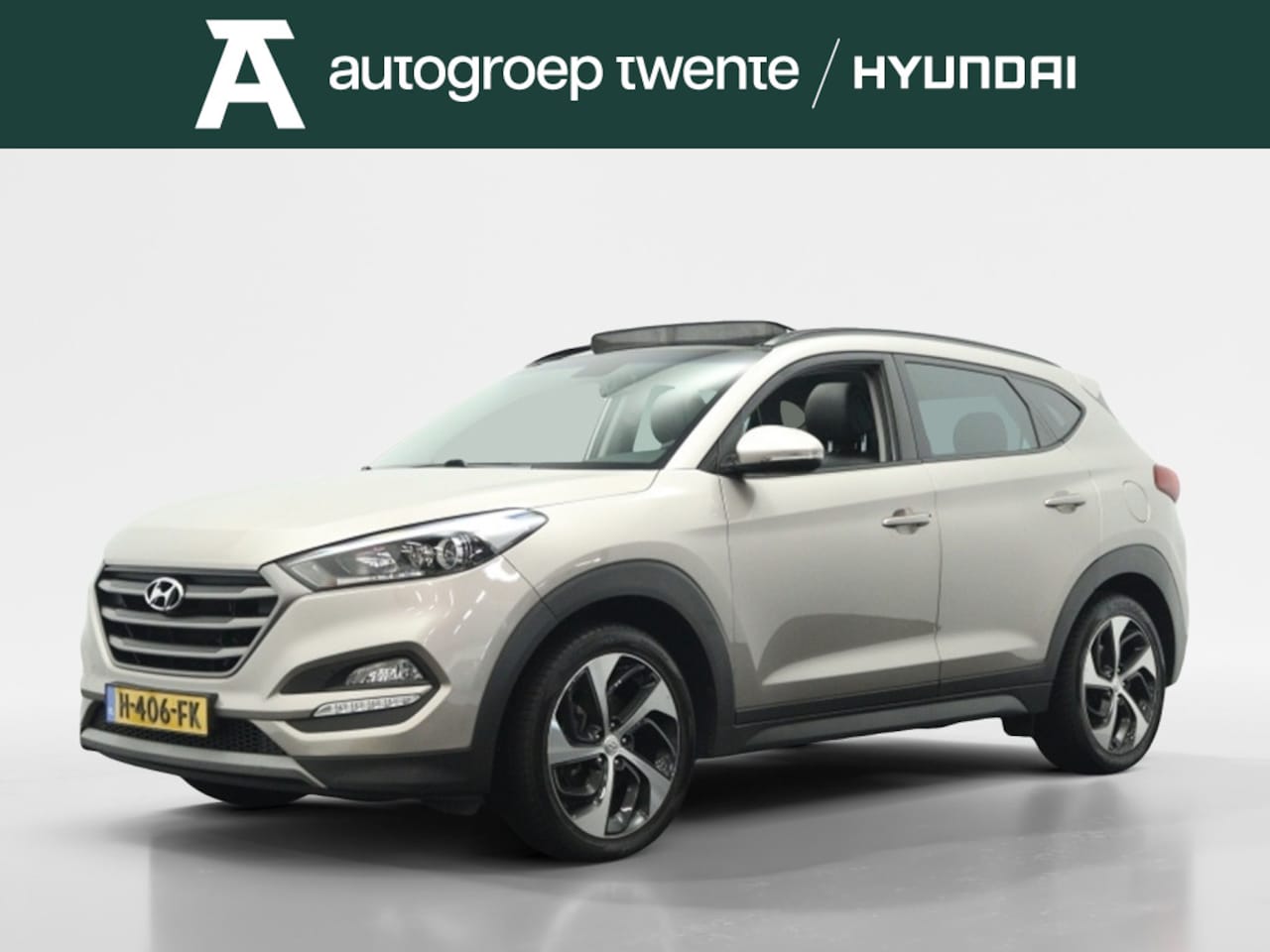 Hyundai Tucson - Hyundai Tucson 1.6 T-GDi Comfort 4WD | Trekhaak | Panoramadak | Leder | Camera - AutoWereld.nl