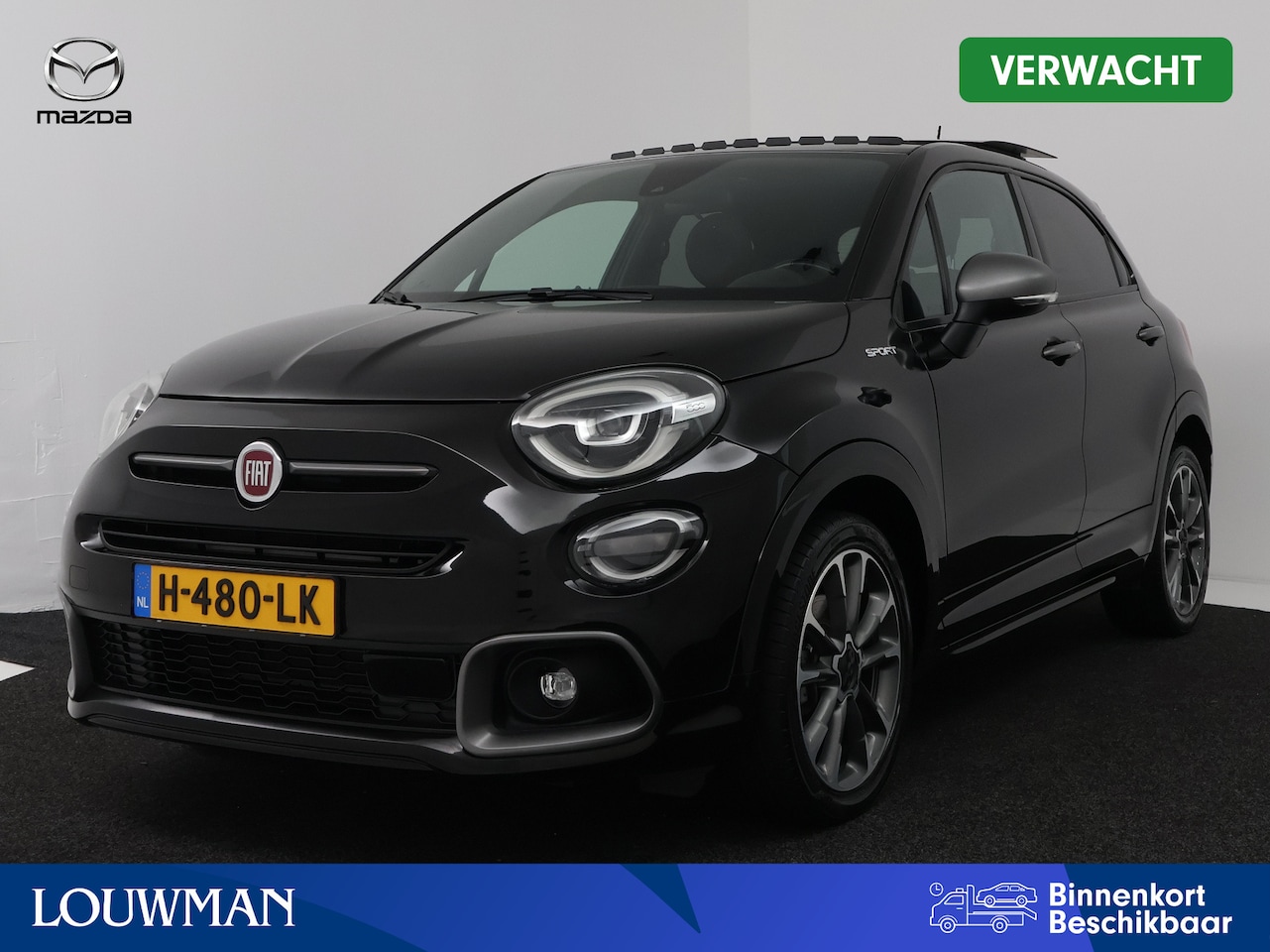 Fiat 500 X - 1.3 GSE Sport | Panoramadak | Climate Control | Navigatie | Camera | Onderweg-naar-dealer - AutoWereld.nl