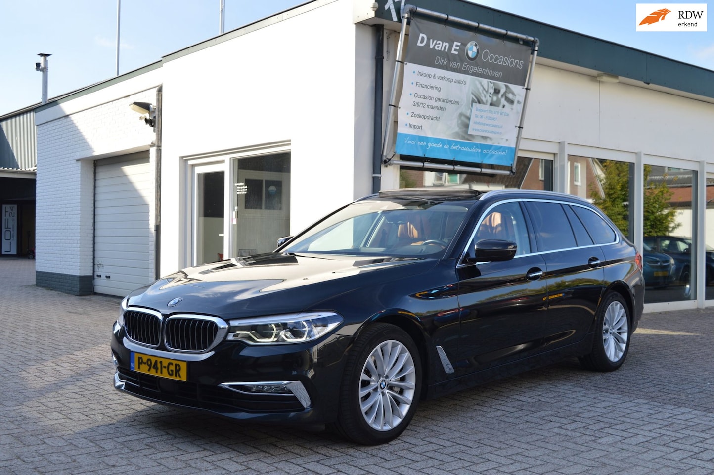 BMW 5-serie Touring - 540i xDrive High Exe. Panodak Head-up Comfortstoel - AutoWereld.nl