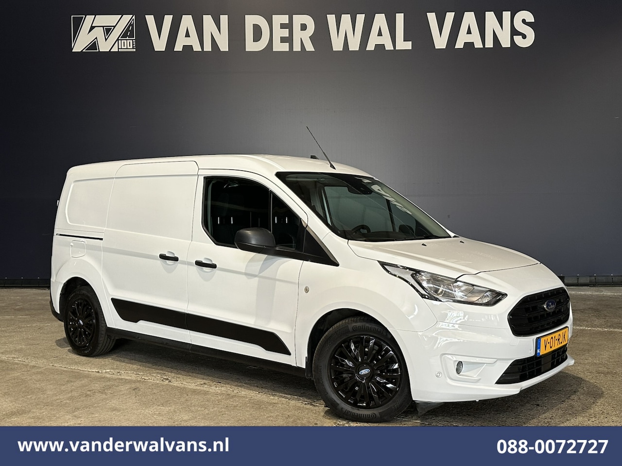 Ford Transit Connect - 2.0 TDCI 120pk L2H1 Euro6 Airco | Camera | Navigatie | Android Auto | Stoelverwarming | Ve - AutoWereld.nl