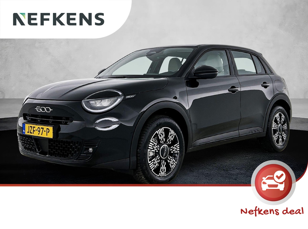 Fiat 600 - 1.2 145pk Hybrid Icon Automaat | Apple Carplay/Android Auto | Cruise Control | LED | 17"LM - AutoWereld.nl