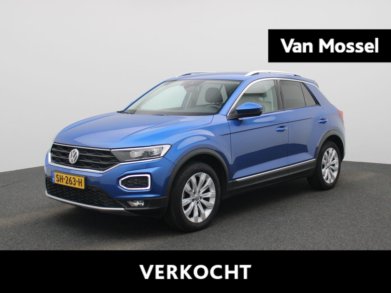 Volkswagen T-Roc - 2.0 TSI 4Motion Sport 190 PK| Origineel Nederlands | 1e Eigenaar | Dealeronderhouden | Nav - AutoWereld.nl