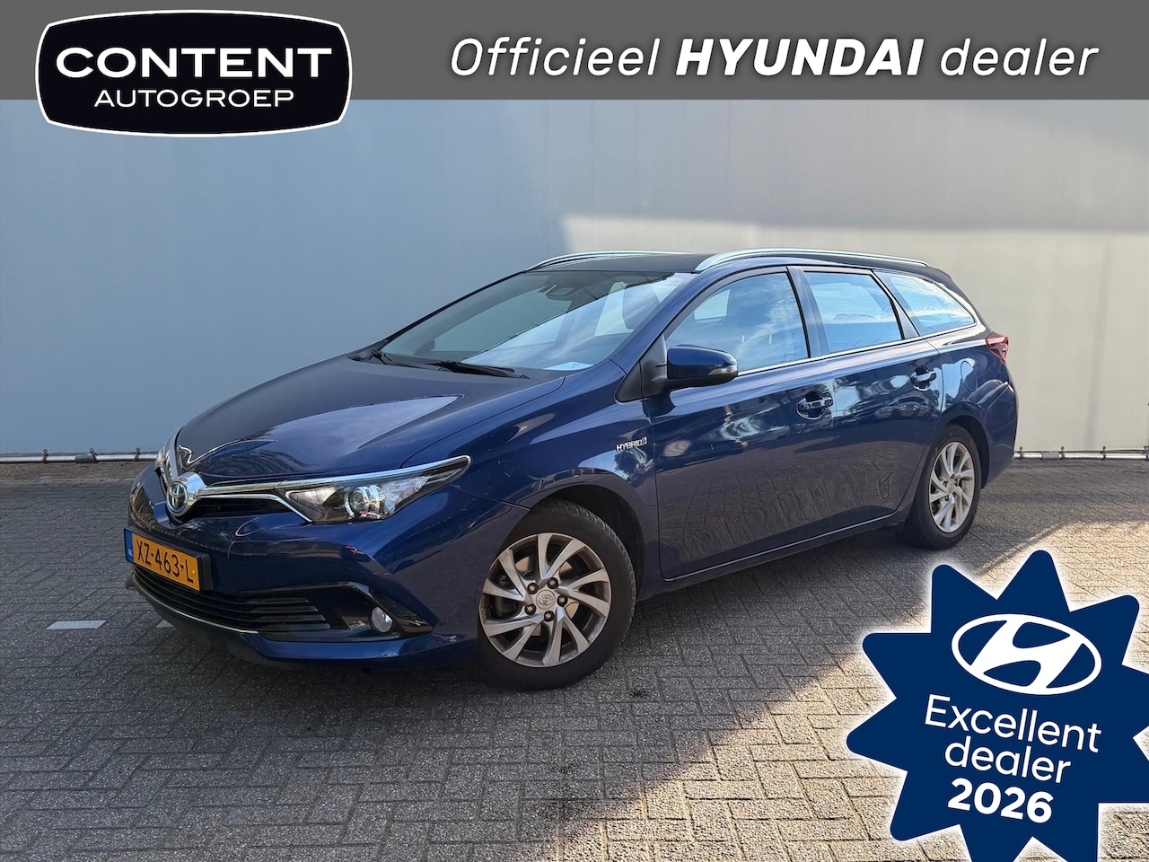 Toyota Auris - 1.8 Hybrid CVT Active / vierseizoenen banden / carplay - AutoWereld.nl