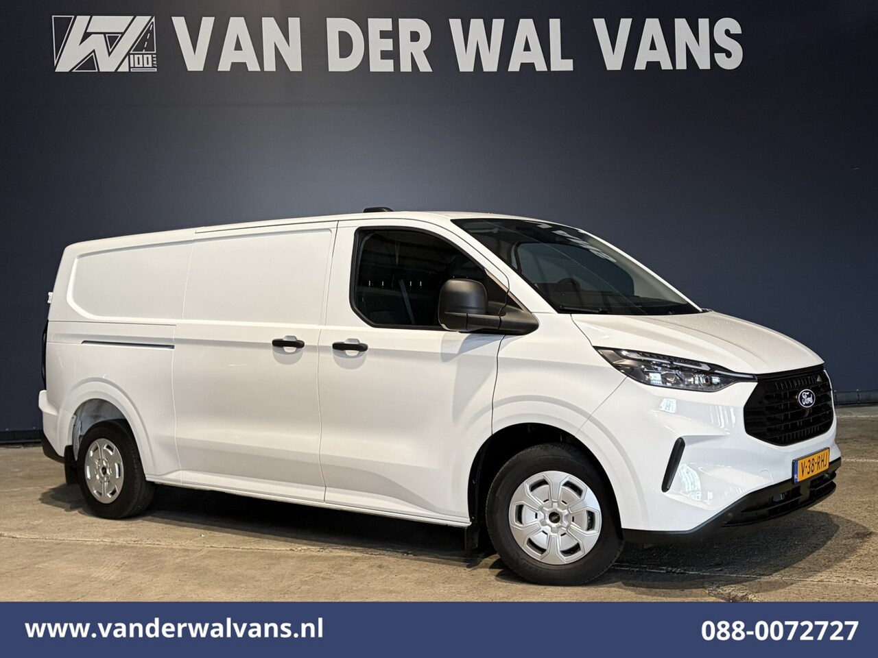 Ford Transit Custom - 2.0 TDCI 111pk L2H1 Euro6 Airco | Camera | Navigatie | LED | Apple Carplay | Cruisecontrol - AutoWereld.nl