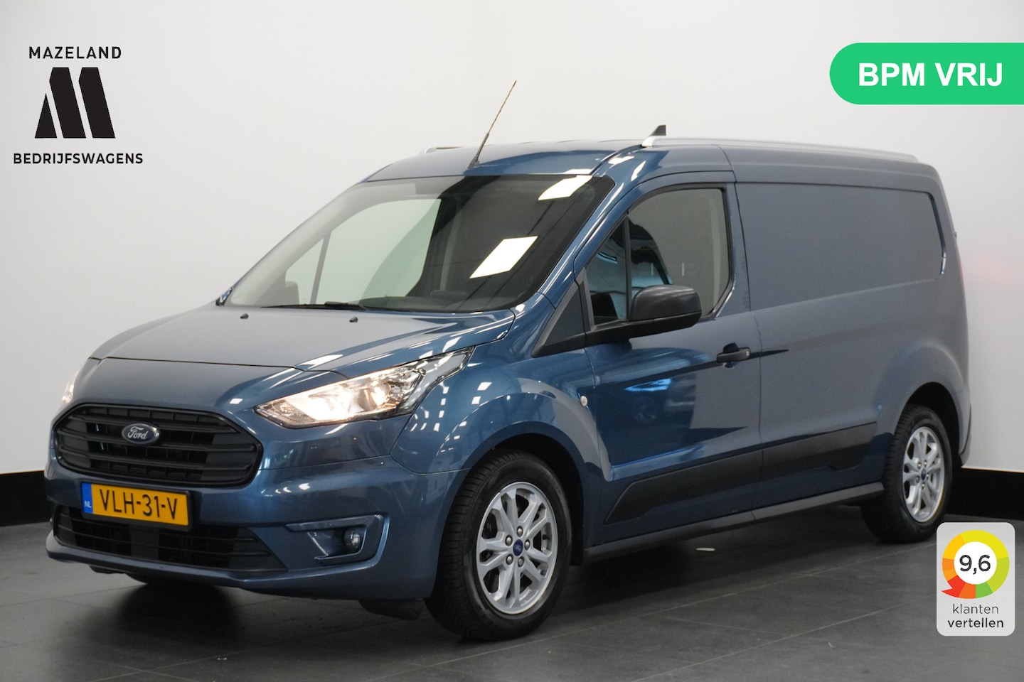 Ford Transit Connect - 1.5 EcoBlue 100PK L2 EURO 6 - Airco - Navi - Cruise - €12.900,- Excl. - AutoWereld.nl