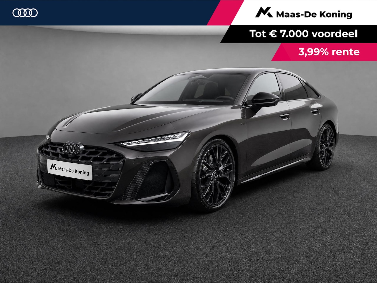 Audi A6 Limousine - 2.0 e-hybrid quattro S Edition 299 PK · Tech pro · Luchtvering · B&O Premium 3D · Glazen p - AutoWereld.nl