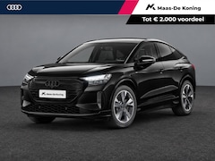 Audi Q4 Sportback e-tron - S edition performance 286 PK · Tech plus · Glazen panoramadak · Lederen bekleding