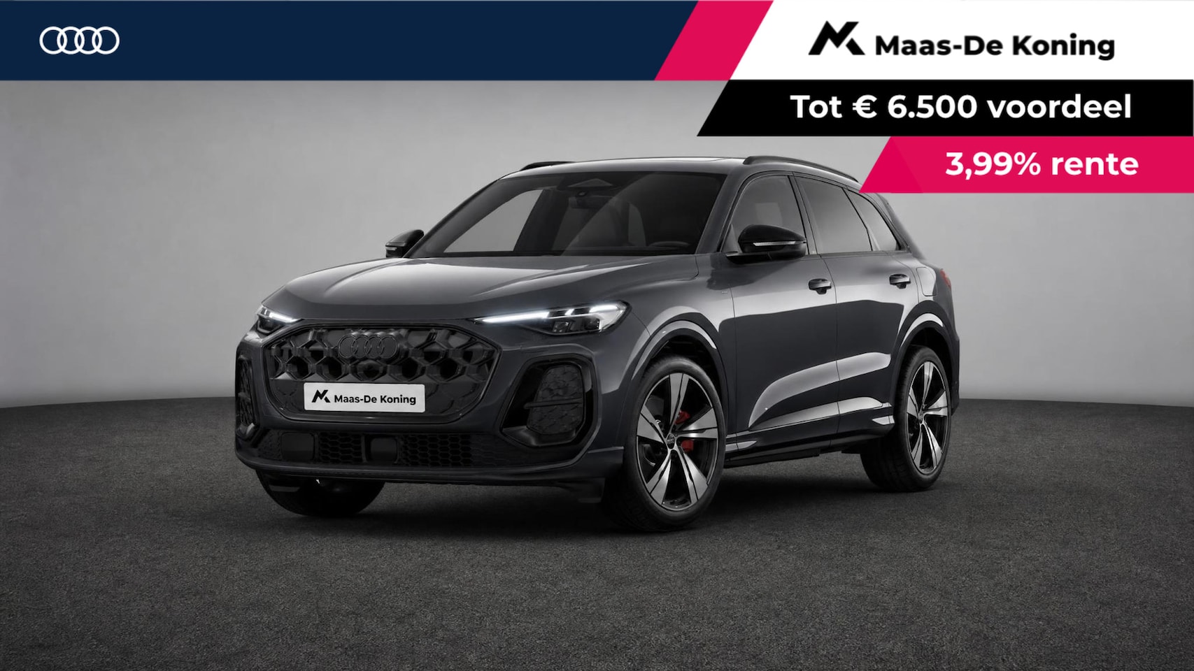 Audi Q5 - 2.0 TFSI e-hybrid quattro S edition 299 PK · MMI bijrijdersdisplay · B&O premium 3D · Trek - AutoWereld.nl