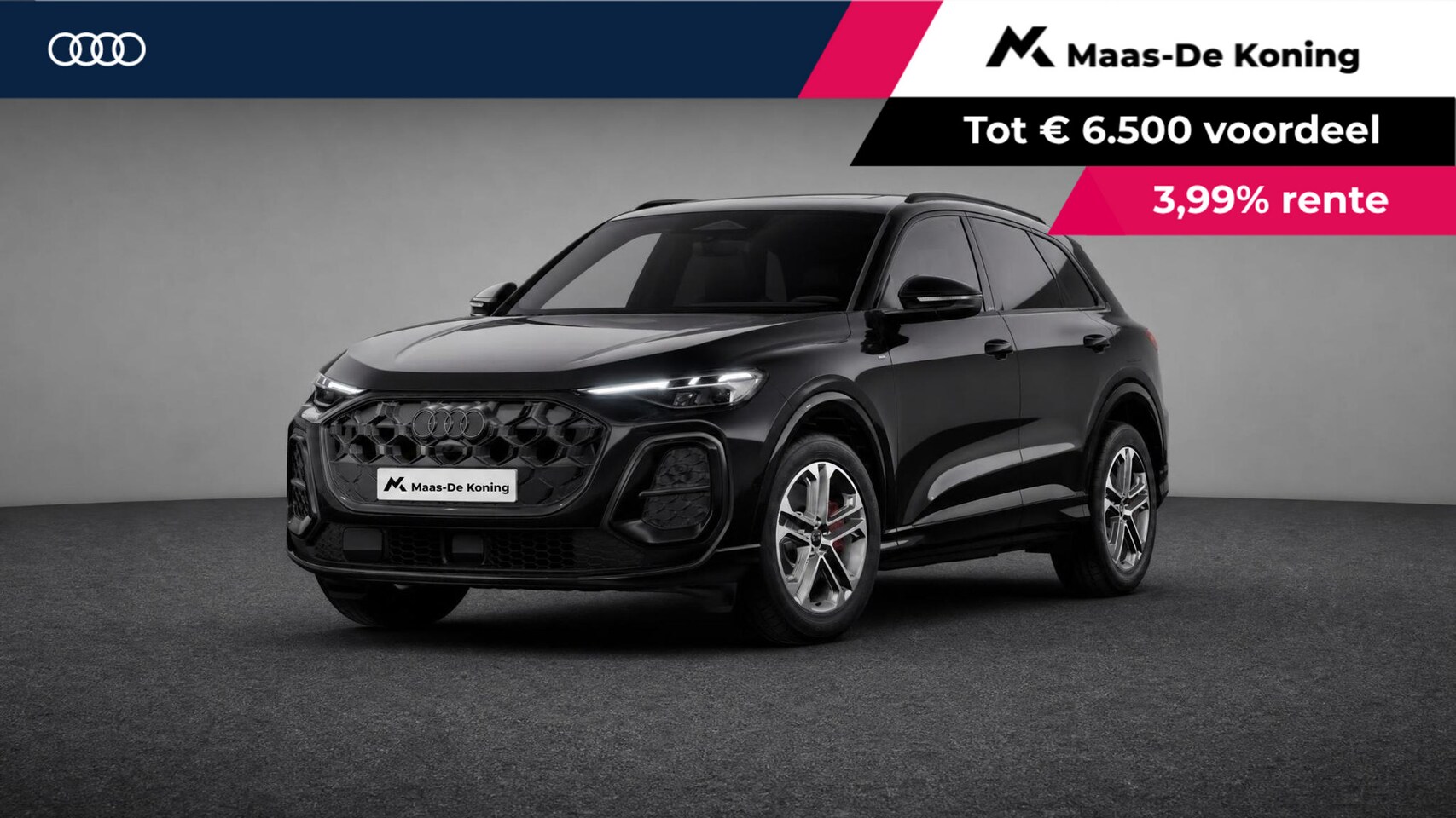 Audi Q5 - 2.0 TFSI e-hybrid quattro S edition 299 PK · Glazen panoramadak · MMI experience plus met - AutoWereld.nl