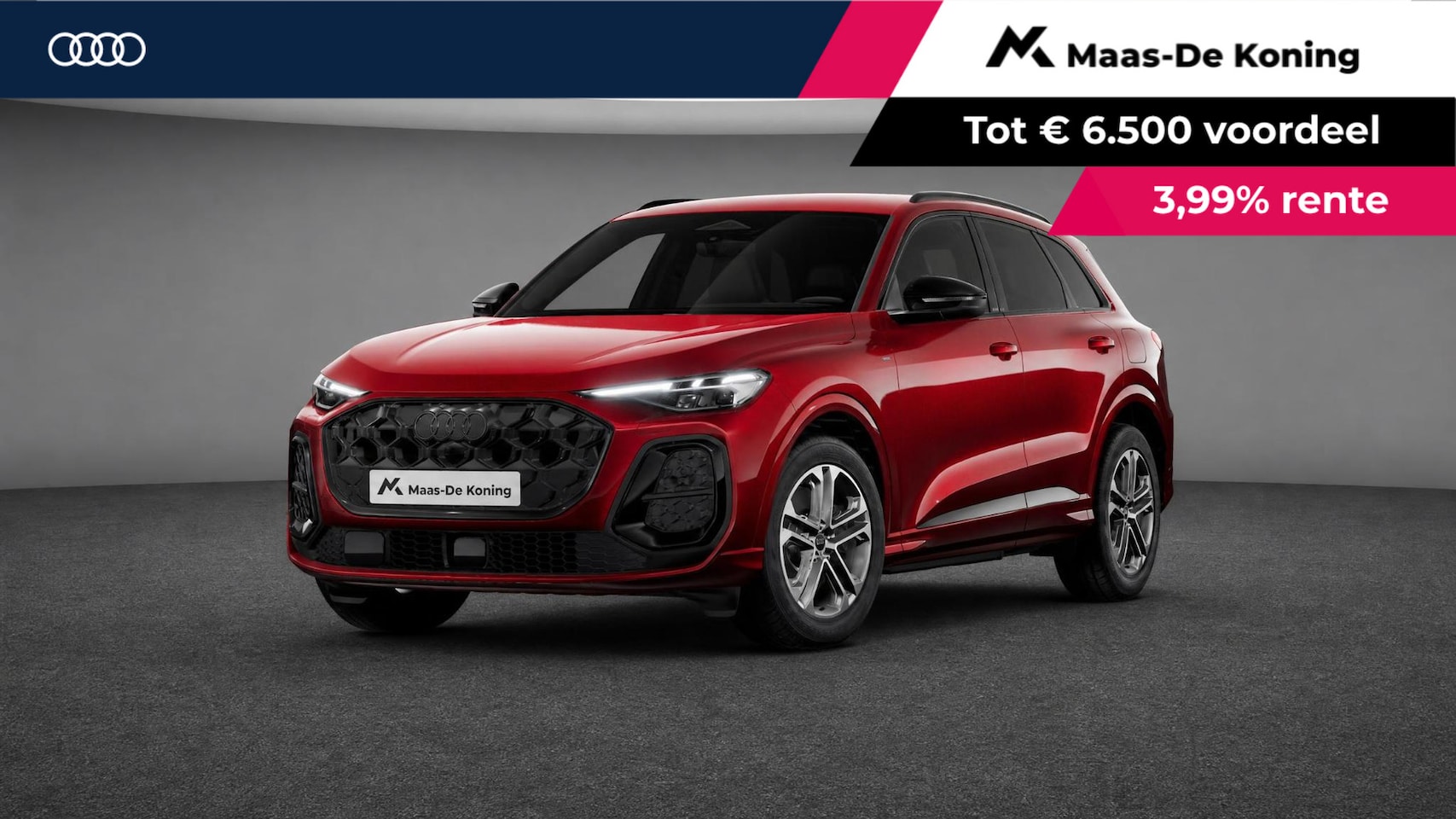 Audi Q5 - 2.0 TFSI e-hybrid quattro S edition 299 PK · Tech plus · Trekhaak elek. wegklapbaar · MMI - AutoWereld.nl