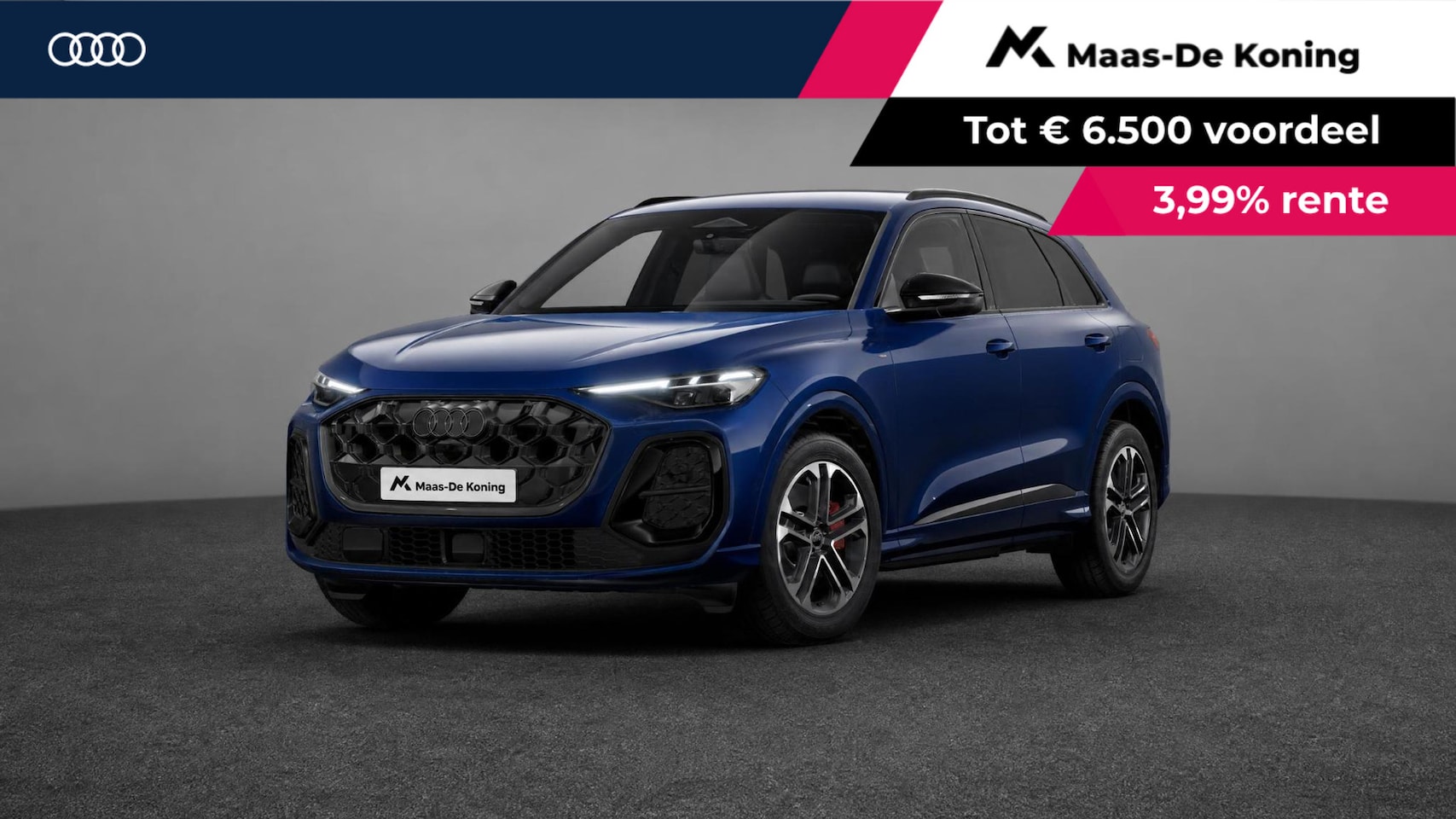 Audi Q5 - 2.0 TFSI e-hybrid quattro S edition 299 PK · Tech plus · MMI bijrijdersdisplay · Trekhaak - AutoWereld.nl