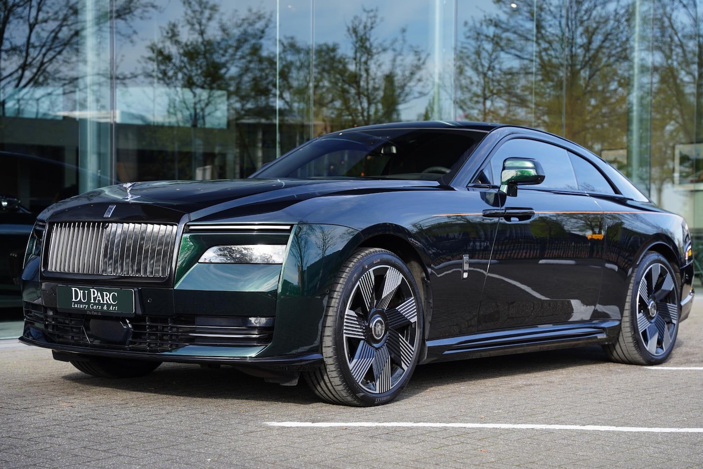 Rolls-Royce Spectre - AWD 102 kWh Dark Emerald Green - AutoWereld.nl