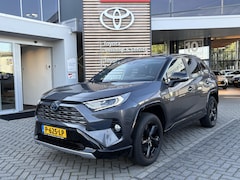 Toyota RAV4 - 2.5 HYBRID STYLE STOEL/STUURVERW KEYLESS LEDER PARK-SENSOREN ELEK-ACHTERKLEP LM-VELGEN DAB